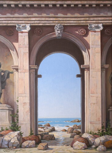 Zugang zum Meer. par Sergej Sologub, Peinture en vente sur Singulart