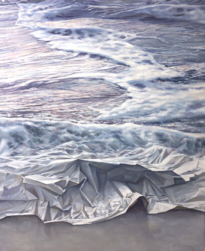 Papierwellen by Sergej Sologub, Painting for Sale on Singulart