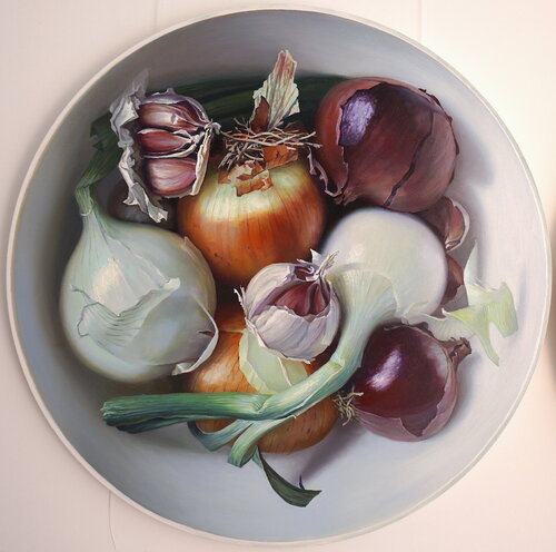 Wegetables by Sergej Sologub, Painting for Sale on Singulart