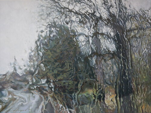 Regenkomposition 7 di Sergej Sologub, Pittura in vendita su Singulart