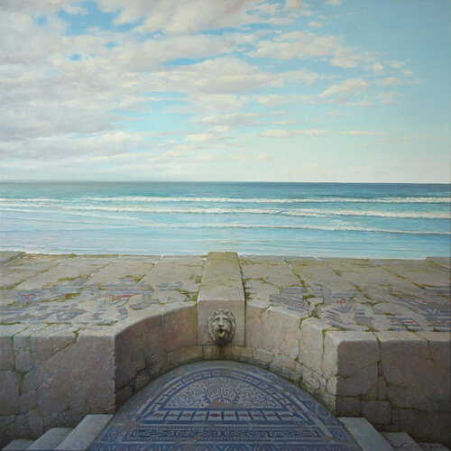 Strandmosaik by Sergej Sologub, Painting for Sale on Singulart