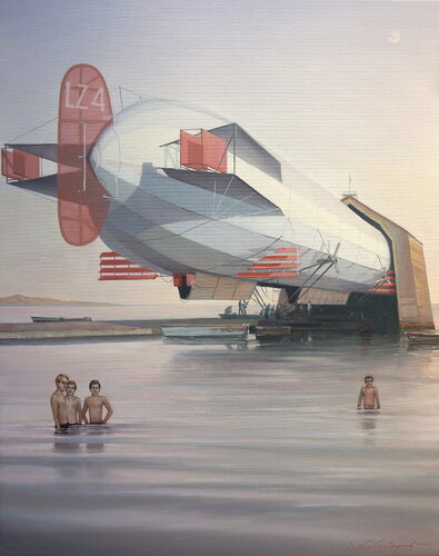 LZ 4 by Sergej Sologub, 회화 for Sale on Singulart