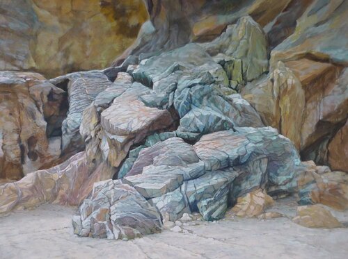 Felsen1 van Sergej Sologub, Schilderij te koop op Singulart