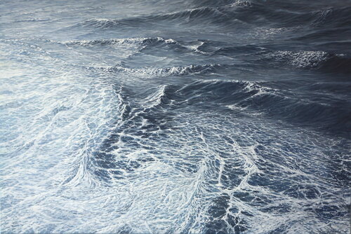 Wasser der Ozeane 11 by Sergej Sologub, Painting for Sale on Singulart
