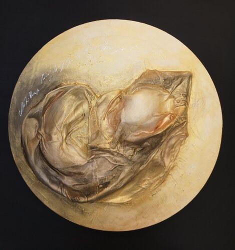 Luna oro von Ivana Urso, Malerei kaufen auf Singulart