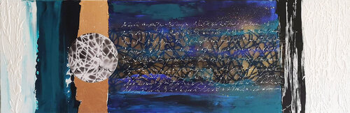 Nel  segno del  Blu II van Ivana Urso, Schilderij te koop op Singulart