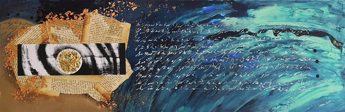 Nel segno del Blu I von Ivana Urso, Malerei kaufen auf Singulart