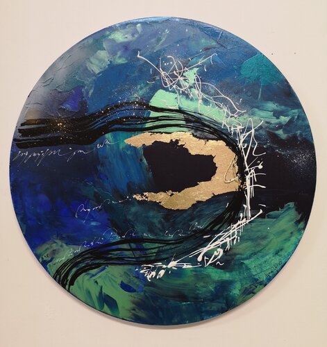 Il cerchio lunare van Ivana Urso, Schilderij te koop op Singulart