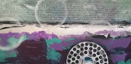 Viaggio tra le parole van Ivana Urso, Schilderij te koop op Singulart