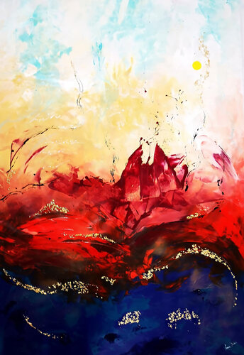 Oltre l'invisibile von Ivana Urso, Malerei kaufen auf Singulart