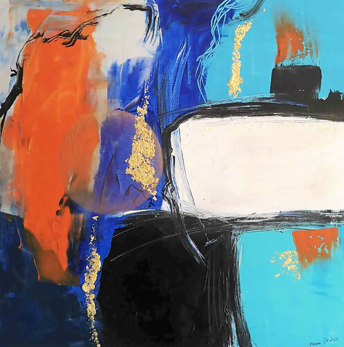 Visioni sospese III van Ivana Urso, Schilderij te koop op Singulart