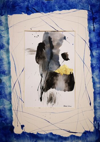Sospensione d'azzurro di Ivana Urso, Pittura in vendita su Singulart