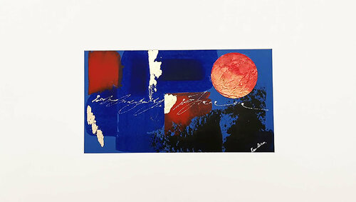 Oltre la luna di Ivana Urso, Opera su carta in vendita su Singulart