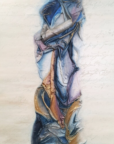 Segno/ piega by Ivana Urso, Painting for Sale on Singulart