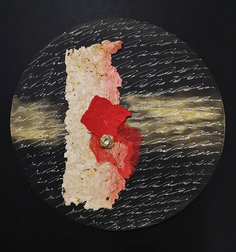 Spazio all'universo Asemic by Ivana Urso, Work on Paper for Sale on Singulart