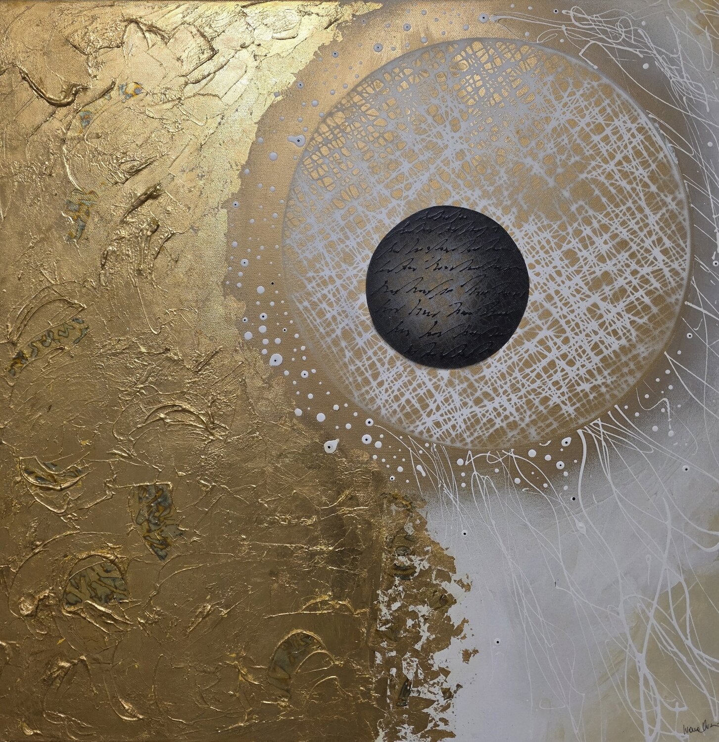 Luna sospesa Ivana Urso Origineel schilderij te koop