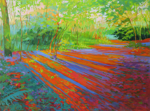 Somewhere behind the silence di Karen Kruse, Pittura in vendita su Singulart