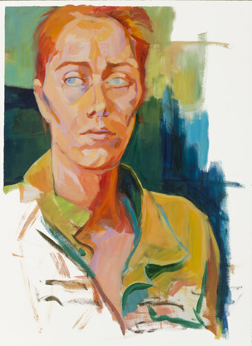 Mujer pelirroja von Karen Kruse, Werk auf Papier kaufen auf Singulart