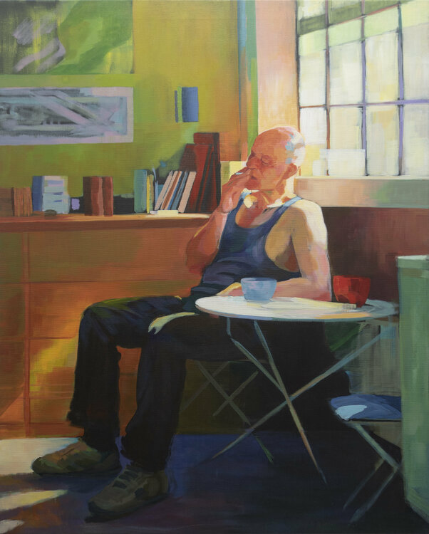 La pausa del pintor Karen Kruse