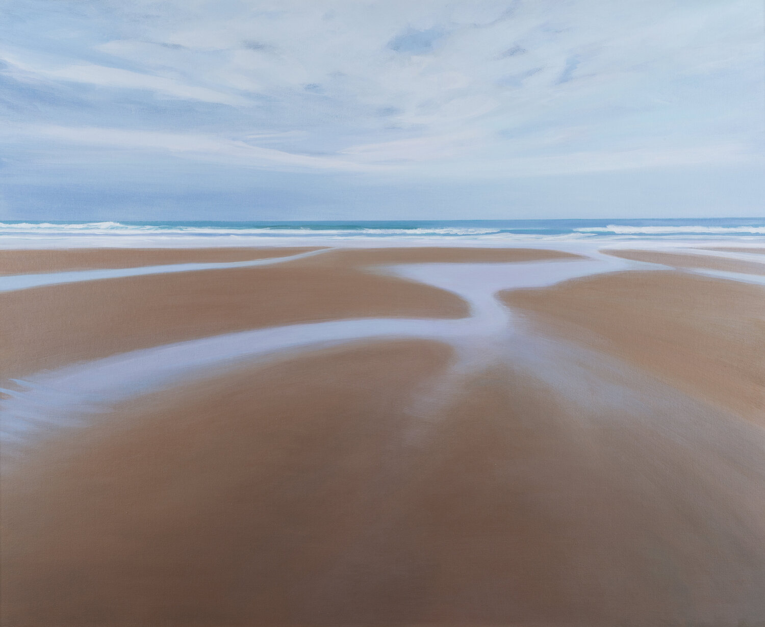 Oyambre, marea baja. Santander Karen Kruse