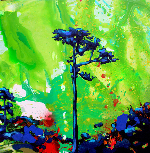 The last one van Carles Azcón, Schilderij te koop op Singulart