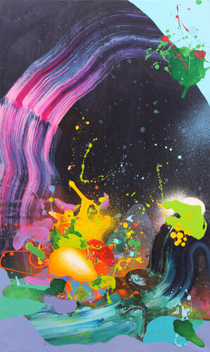 Spirit of time by Carles Azcón, Painting for Sale on Singulart