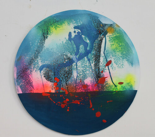 Google earth III von Carles Azcón, Malerei kaufen auf Singulart