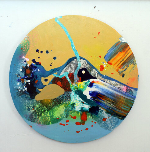 Google earth VI von Carles Azcón, Malerei kaufen auf Singulart