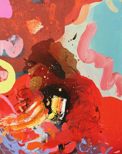 Erupció van Carles Azcón, Schilderij te koop op Singulart