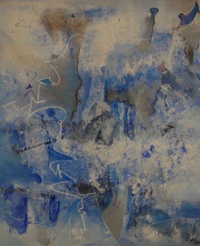Bone China Graffiti II by Claudia Bläsi, Painting for Sale on Singulart