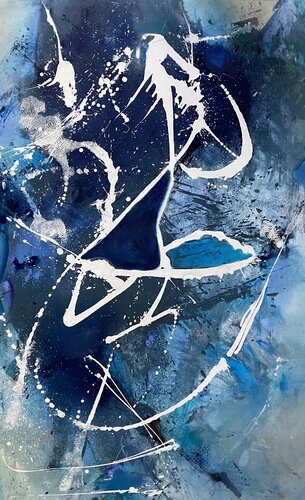 Water I di Claudia Bläsi, Pittura in vendita su Singulart