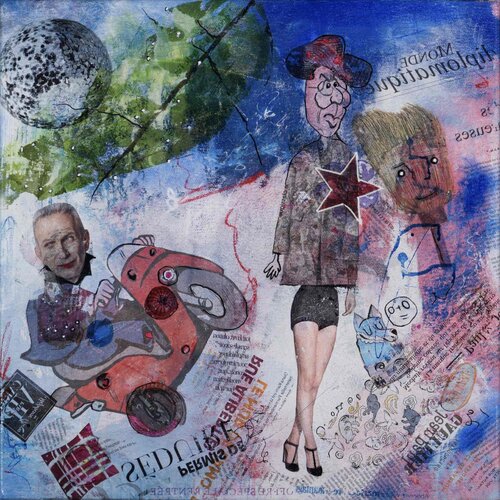 Douce_France_10 by Claudia Bläsi, Painting for Sale on Singulart