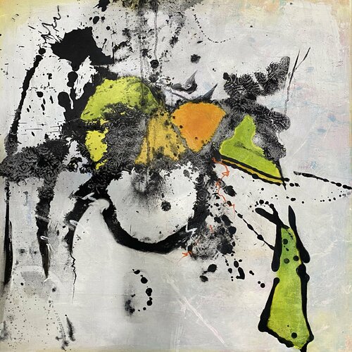Papillon I von Claudia Bläsi, Malerei kaufen auf Singulart