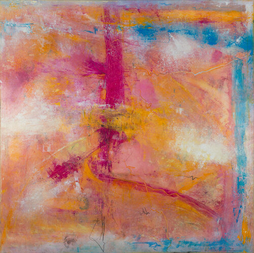 love letter I par Claudia Bläsi, Peinture en vente sur Singulart