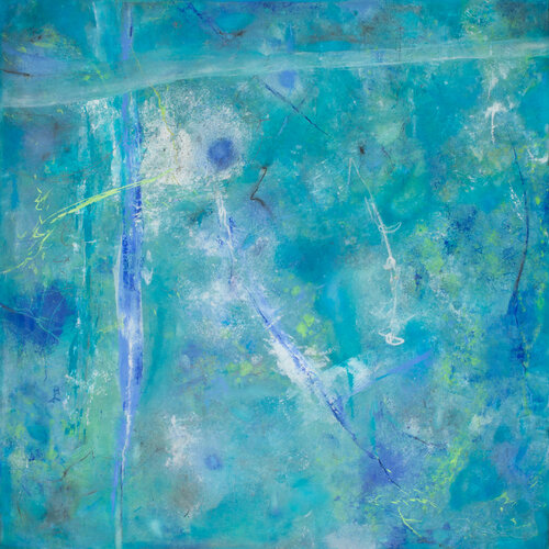 Love letter III (ocean of love) di Claudia Bläsi, Pittura in vendita su Singulart