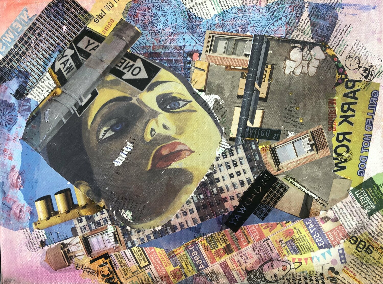 no.14 (Lady in traffic) Claudia Bläsi