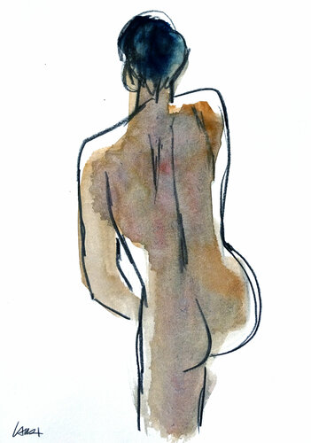 Nu masculin von Benoit LAURE, Zeichnungen kaufen auf Singulart