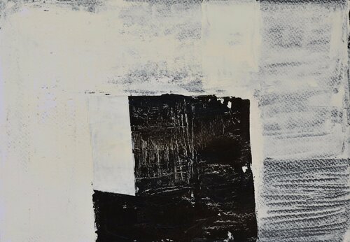 architettura biano e nero VI van Birgitt Becker, Werk op papier te koop op Singulart