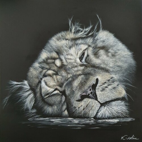 Laissez-moi dormir von K-roline, Malerei kaufen auf Singulart