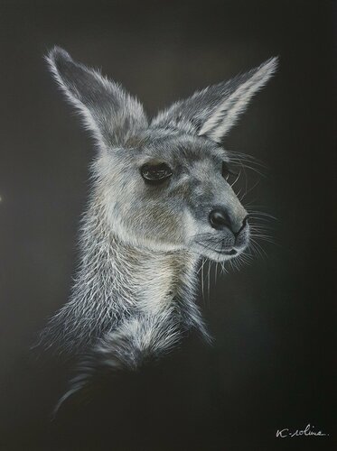 This is in the pocket von K-roline, Malerei kaufen auf Singulart