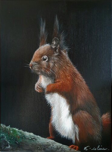 Noisette by K-roline, Painting for Sale on Singulart
