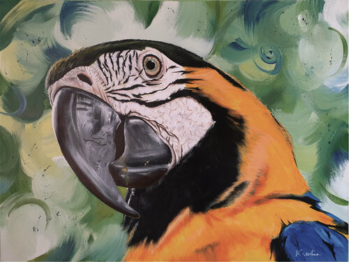 C'est MOA le plus beau von K-roline, Malerei kaufen auf Singulart