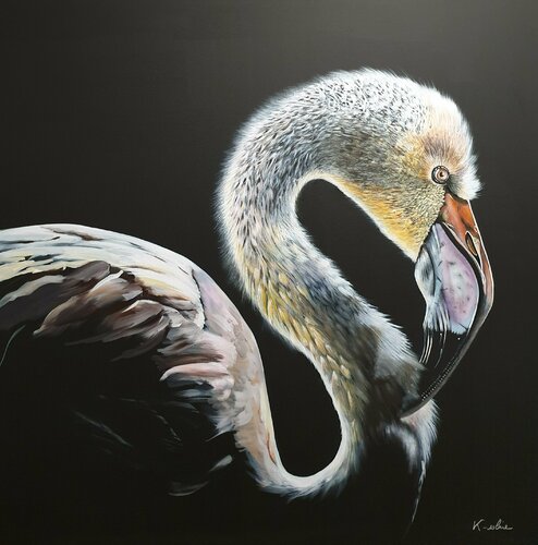 Tout n'est pas rose van K-roline, Schilderij te koop op Singulart