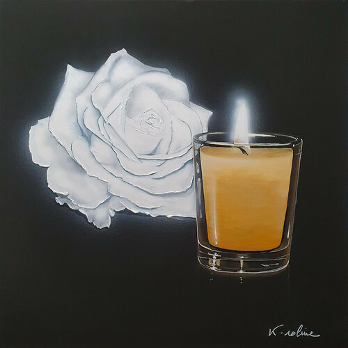 Éclaire-moi van K-roline, Schilderij te koop op Singulart
