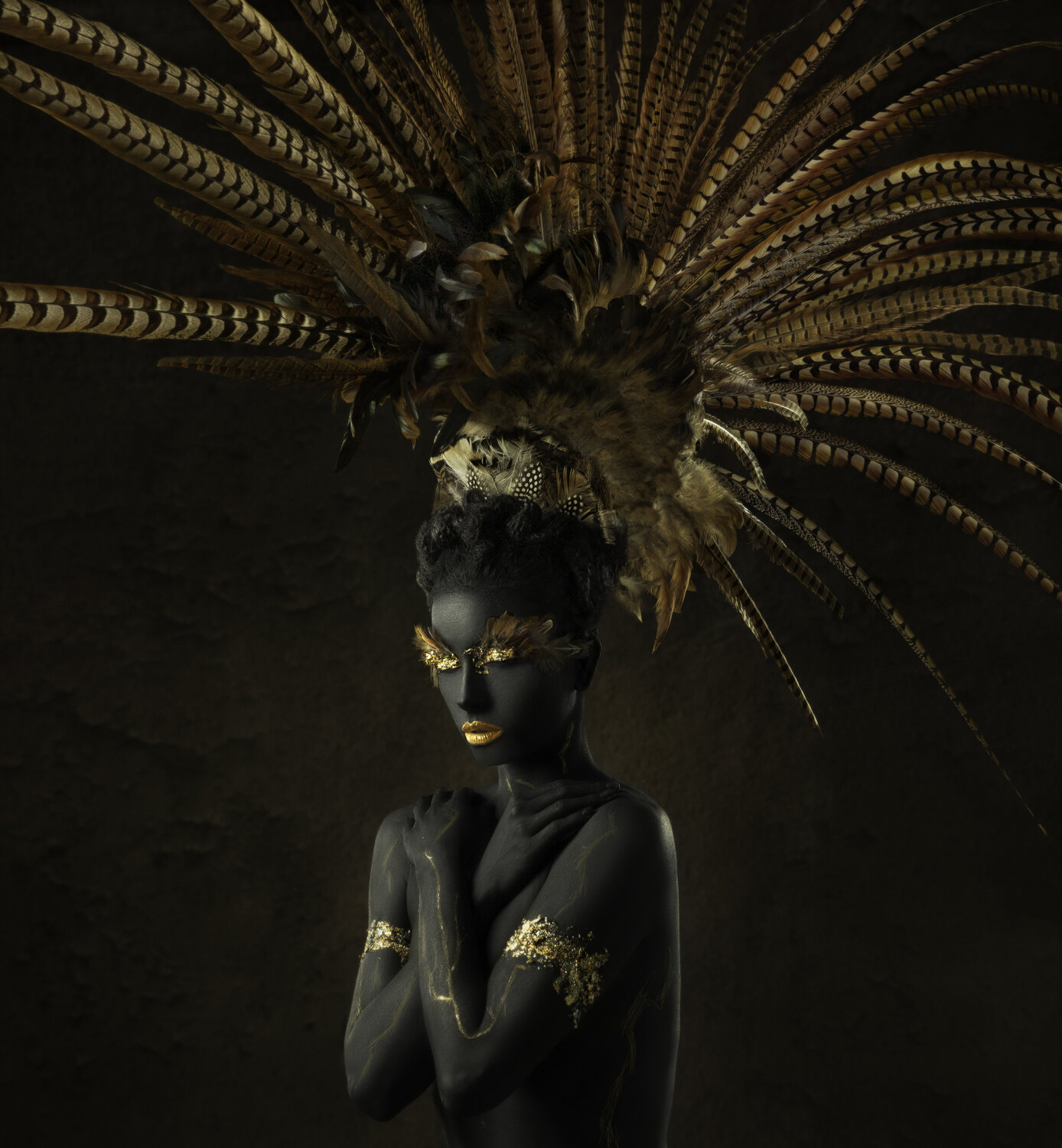 Woman & Feathers Alfredo Sanchez