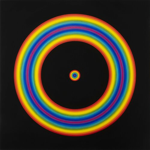 CIRCLE - black Ernestine Faux