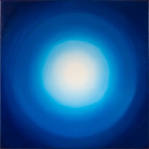SOUNDPORTAL ultramarine into white Ernestine Faux