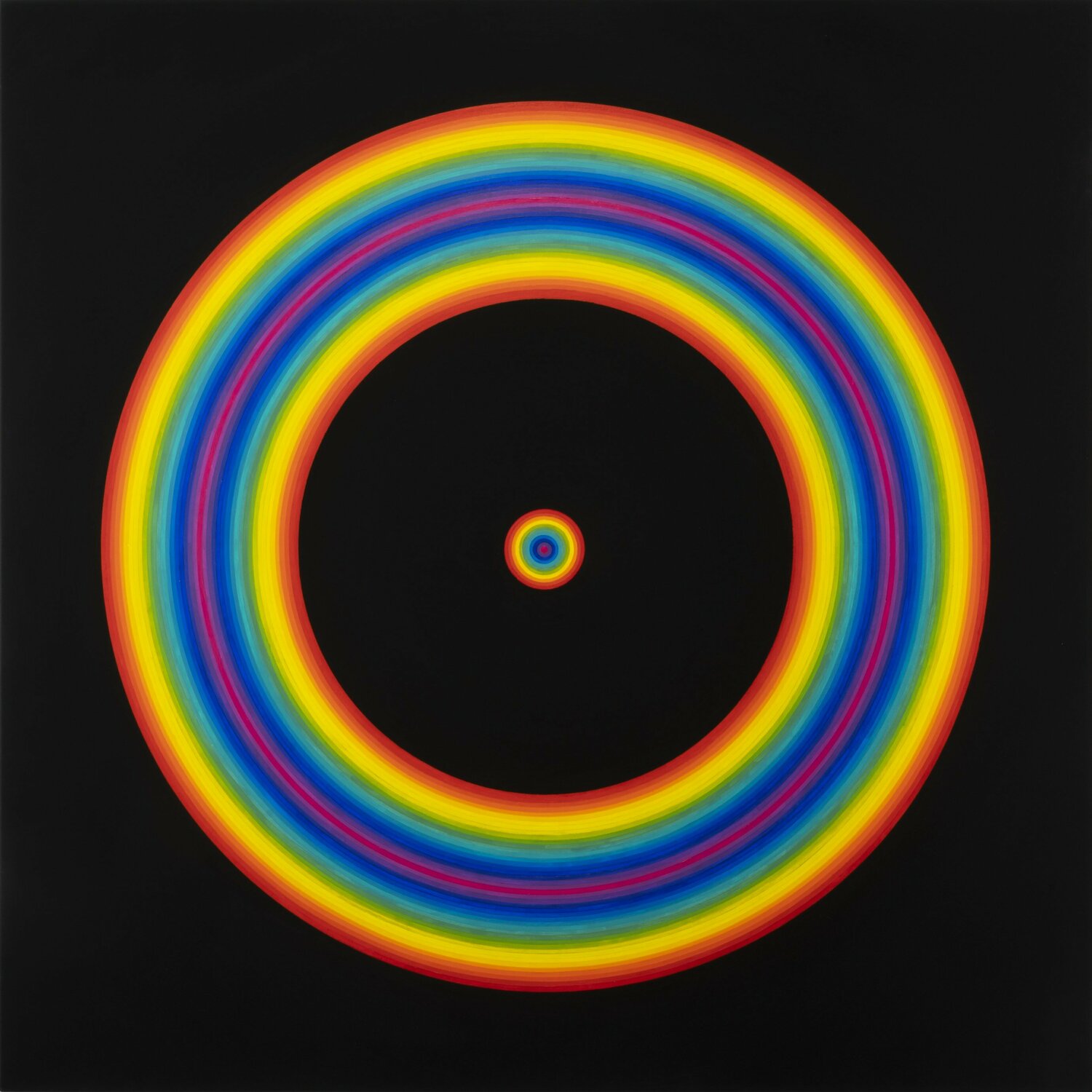 CIRCLE - black Ernestine Faux