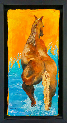 Noon Day Swim by Linnea Pergola, Painting for Sale on Singulart