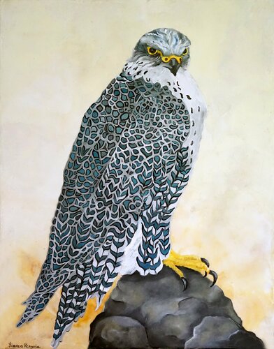 The Falcon by Linnea Pergola, Painting for Sale on Singulart